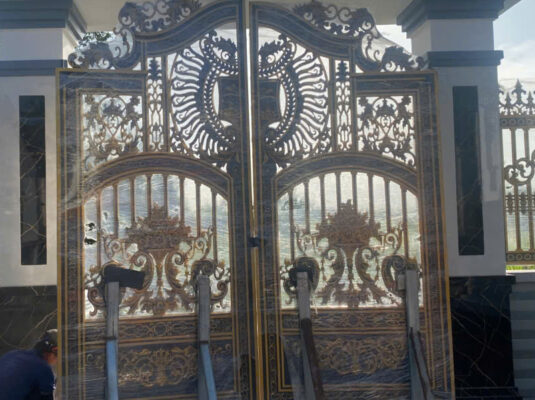 Top 10 mẫu cửa cổng nhôm đúc đẹp