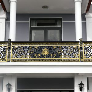 Lan can nhôm đúc 01