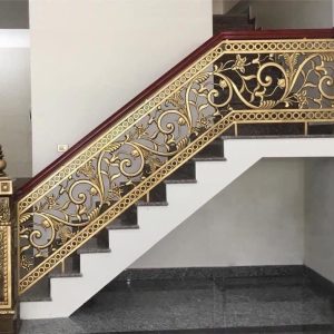Cầu thang nhôm đúc 01