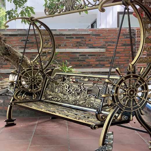 Xích đu nhôm đúc 01