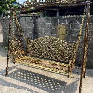 Xích đu nhôm đúc 02