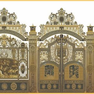 Cổng nhôm đúc 03