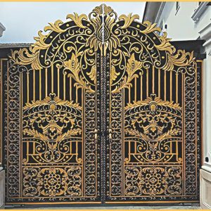 Cổng nhôm đúc 02
