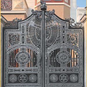 Cổng nhôm đúc 06