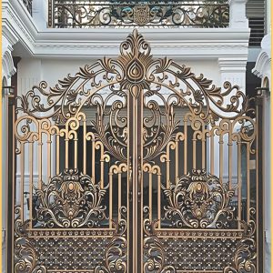 Cổng nhôm đúc 07