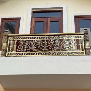 Lan can nhôm đúc 04