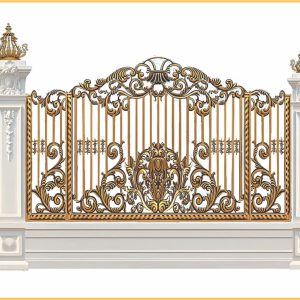 Hàng rào nhôm đúc 01