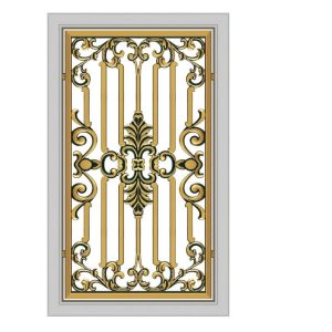 Bông gió nhôm đúc 03