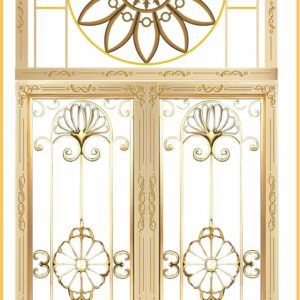 Bông gió nhôm đúc 06